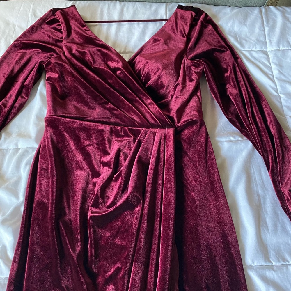 Velvet Revelry Bridesmaids Dress